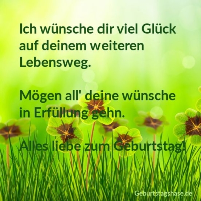 Geburtstagswünsche für den Nachbar oder Nachbarin